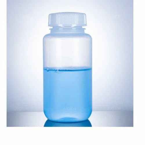 Plastic Reagent Bottle, 250 ml Wide Mouth, Laboratory Grade, Pack of 12