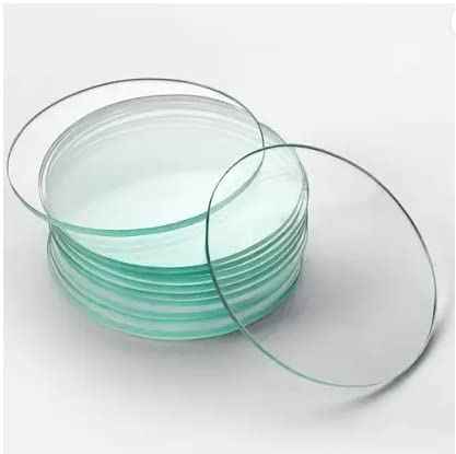 Laboratory Watch Glass Dia 100 MM Pack of 12 Pcs