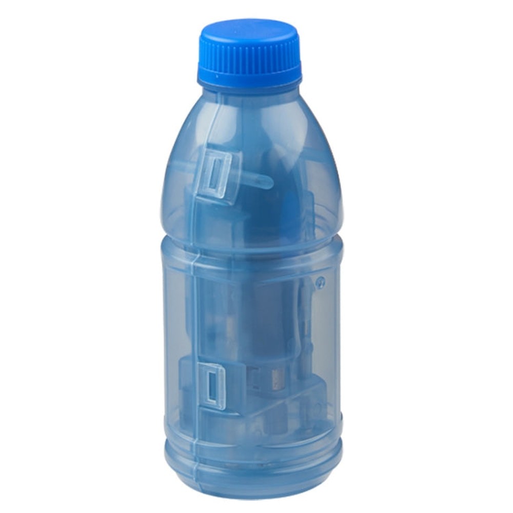 15 In 1 Drinking Bottle Tool Set Transparent Plastic Box Utensil Kit