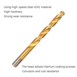 170 PCS / Set 1-10mm High-Speed Steel Metal Open Hole Straight Shank Twist Drill Bit, 170 PCS / Set