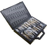 170 PCS / Set 1-10mm High-Speed Steel Metal Open Hole Straight Shank Twist Drill Bit, 170 PCS / Set