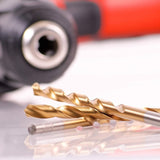 170 PCS / Set 1-10mm High-Speed Steel Metal Open Hole Straight Shank Twist Drill Bit, 170 PCS / Set