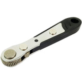 19 In 1 1/4 Ratchet Wrench Bit Set Mini Bit Set Manual Wrench, Black Handle