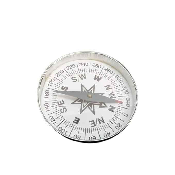Magnetic Compass 50mm | Durable & Accurate Navigation Tool | Ideal for School Labs, Geography Projects & Outdoor Direction Finding