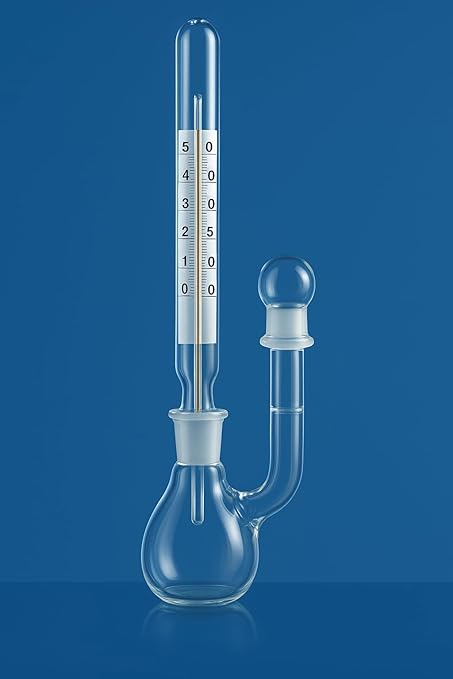 Specific Gravity Bottle with Thermometer 100 ml
