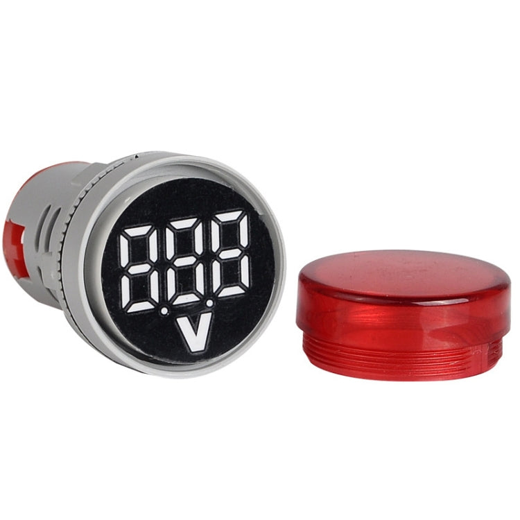 2 PCS DC Voltage Signal Indicator 22mm Round 6-100V Universal Voltmeter, 6-100V Red, 6-100V White, 6-100V Blue, 6-100V Green, 6-100V Yllow laboratorydeal
