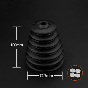 2 PCS Electric Hammer Dust Cover Dust Collection Bowl Impact Drill Accessories, Dust Cover(Black), Dust Cover(White) - laboratorydeal