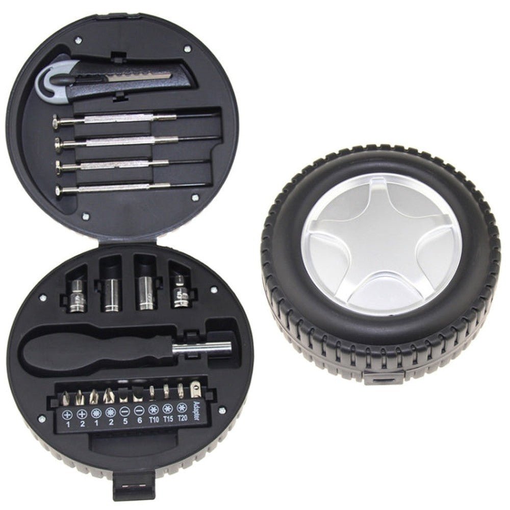 20 In 1 Tire Shaped Tool Set Home Hardware Utility Combinations, 20 In 1 - laboratorydeal