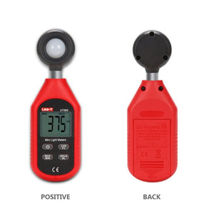 200,000 LUX Digital Luxmeter Luminance Light Meter With LCD Backlit Display, UNI-T UT383, UNI-T UT383BT