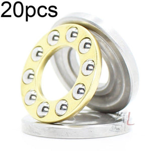 20pcs 3x8x3.5mm Plane Thrust Ball High - temperature Resistant and High - loading Bearings, F3 - 8M - laboratorydeal