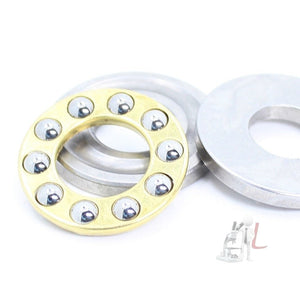 20pcs 3x8x3.5mm Plane Thrust Ball High - temperature Resistant and High - loading Bearings, F3 - 8M - laboratorydeal
