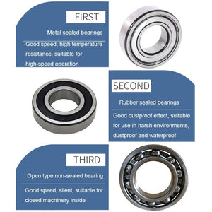 20pcs 5x10x4mm Miniature Silent Bearings For High - Speed Gear Machinery And Equipment, MR105ZZ 5x10x4mm - laboratorydeal