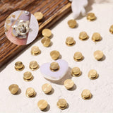 20pcs Metal Rotatable Bearing For DIY Crystal Jewelry Nail Art Decorations, 3.7x3.5x2.2mm, 4x5x2.5mm