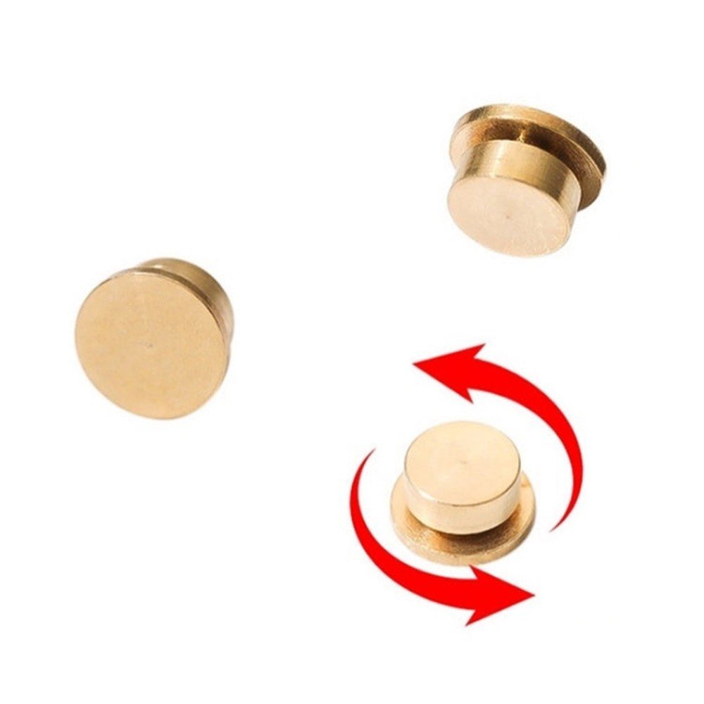 20pcs Metal Rotatable Bearing For DIY Crystal Jewelry Nail Art Decorations, 3.7x3.5x2.2mm, 4x5x2.5mm - laboratorydeal