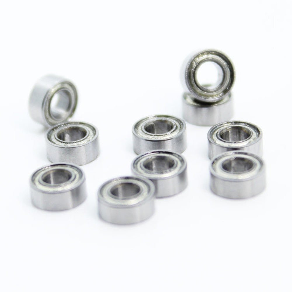 20pcs Miniature Ball Bearings, MR63ZZ Bearing 3x6x2.5mm, MR63 Open Bearing 3x6x2mm - laboratorydeal