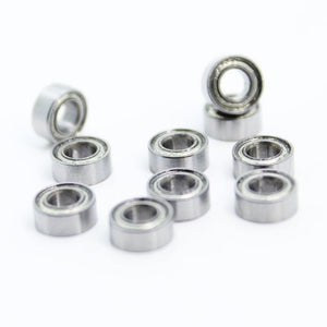20pcs Miniature Ball Bearings, MR63ZZ Bearing 3x6x2.5mm, MR63 Open Bearing 3x6x2mm - laboratorydeal