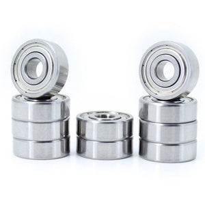 20pcs Miniature Bearings Silent Deep Groove Ball Bearings, 604zz, 605zz, 606zz, 607zz, 608zz, 609zz, 6000zz, 6001zz, 6002zz - laboratorydeal