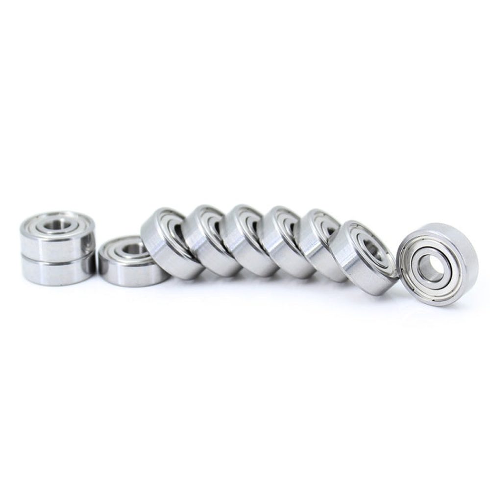 20pcs Miniature Bearings Silent Deep Groove Ball Bearings, 604zz, 605zz, 606zz, 607zz, 608zz, 609zz, 6000zz, 6001zz, 6002zz - laboratorydeal