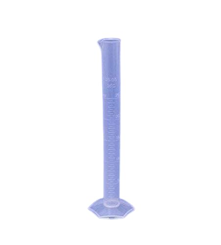 Optical Measuring Cylinder 250ml (Plastic) Volume Graduations Lightweight
