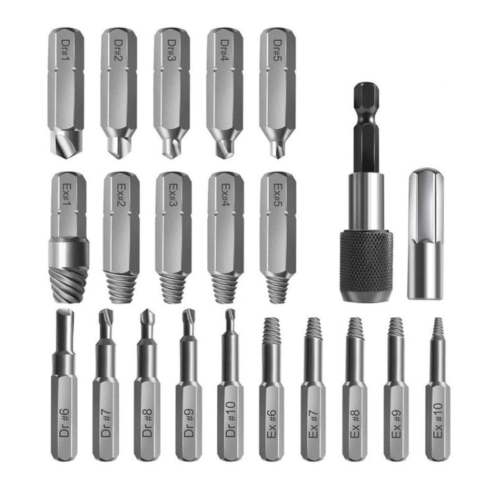 22 PCS / Set Screw Takeout High - Speed Steel Anti - Tooth Refrigerant Removal Tool, Anti - Tooth Refrigerant Removal Tool - laboratorydeal