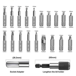 22 PCS / Set Screw Takeout High - Speed Steel Anti - Tooth Refrigerant Removal Tool, Anti - Tooth Refrigerant Removal Tool - laboratorydeal