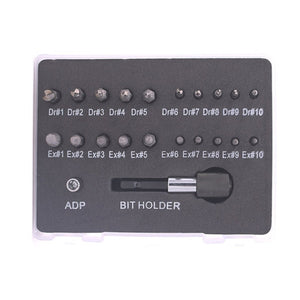 22 PCS / Set Screw Takeout High - Speed Steel Anti - Tooth Refrigerant Removal Tool, Anti - Tooth Refrigerant Removal Tool - laboratorydeal