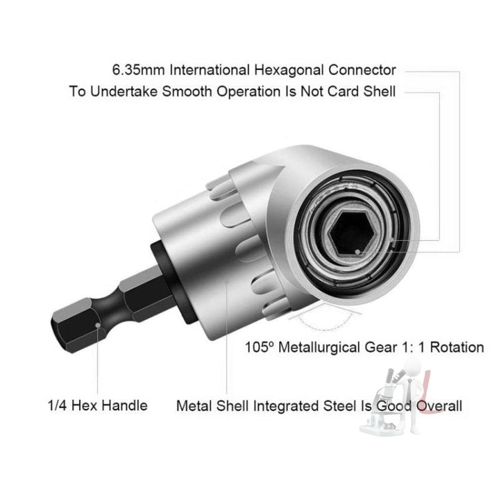 22 PCS / Set Screwdriver Corner Universal Soft Shaft Hex Handle Batch Combination Tool, 22 PCS / Set Shaft Hex - laboratorydeal