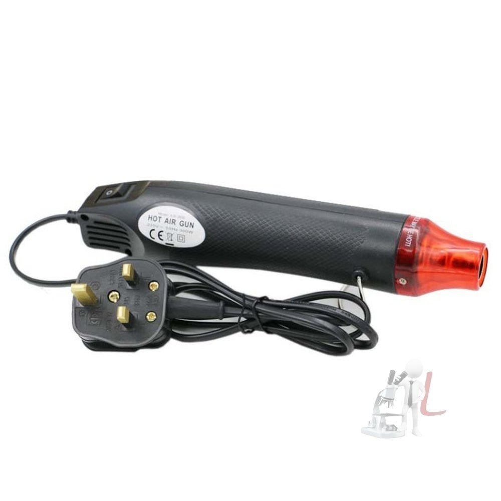 230V Soft Ceramic Hot Air Device Rubber Stamp Heat Shrinkable Film DIY Appliance, UK Plug, UK Plug( Black), UK Plug(White) - laboratorydeal
