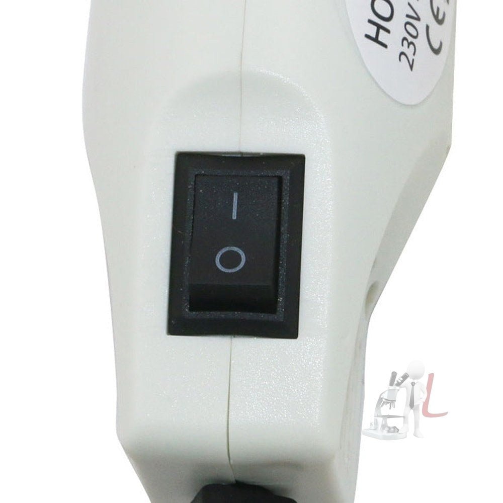230V Soft Ceramic Hot Air Device Rubber Stamp Heat Shrinkable Film DIY Appliance, UK Plug, UK Plug( Black), UK Plug(White) - laboratorydeal