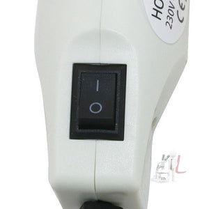 230V Soft Ceramic Hot Air Device Rubber Stamp Heat Shrinkable Film DIY Appliance, UK Plug, UK Plug( Black), UK Plug(White) - laboratorydeal