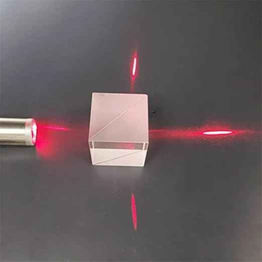 Beam Splitter Cube, Optical Glass Dichroic Prism Ratio 50:50 Spectrome Sicence