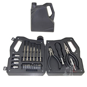 24 In 1 Oil Bottle Shaped Tool Set Household Hardware Utility Kit - laboratorydeal