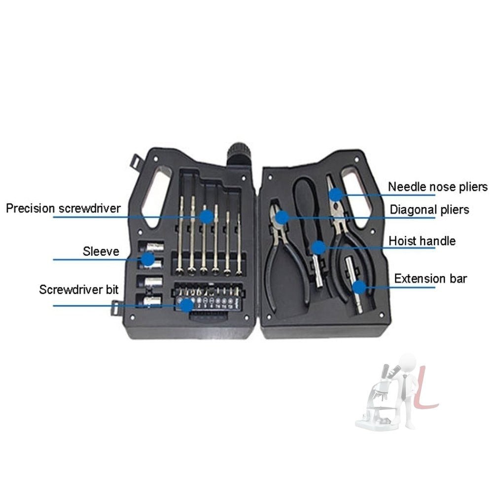 24 In 1 Oil Bottle Shaped Tool Set Household Hardware Utility Kit - laboratorydeal