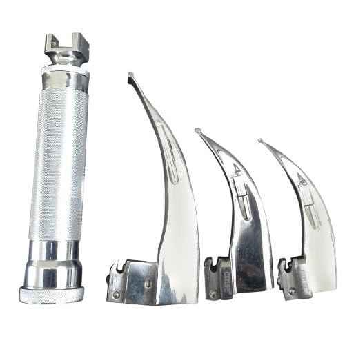 Laryngoscope Set Adult (Set of 3) with Pouch