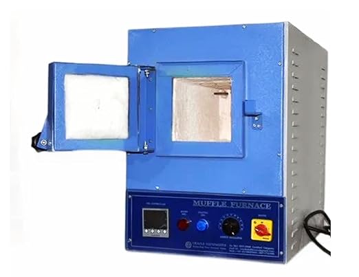 Digital PID Controller Muffle Furnace, 4x4x9 inches, 900°C Max Temperature working temperture approx 700-800 °C With Free Crusible Tong