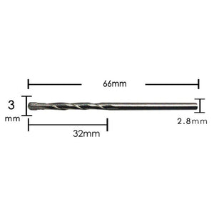 2pcs Hand Electric Drill Shock Drill Wall Mix Soil Cement Wall Construction Drill Bit, Model: 3x66mm Round Handle, 3x66mm Round Handle, 4x76mm Round Handle, 5x84mm Triangle Handle, 6x100mm Triangle Handle, 8x114mm Triangle Handle, 10x110mm Triangle Han... - laboratorydeal