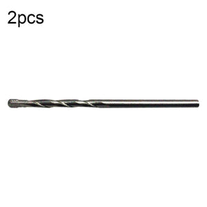 2pcs Hand Electric Drill Shock Drill Wall Mix Soil Cement Wall Construction Drill Bit, Model: 3x66mm Round Handle, 3x66mm Round Handle, 4x76mm Round Handle, 5x84mm Triangle Handle, 6x100mm Triangle Handle, 8x114mm Triangle Handle, 10x110mm Triangle Han... - laboratorydeal