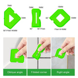 2sets Multifunctional Glue Scraper Silicone Seam Scraper