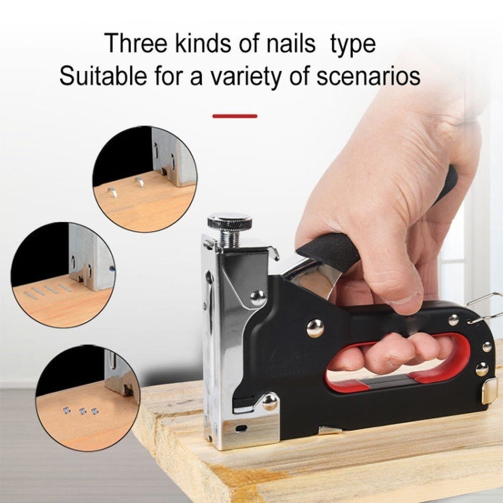3 In 1 Manual Heavy - Duty Nailing Tool, 11070 With Nails - laboratorydeal