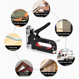 3 In 1 Manual Heavy-Duty Nailing Tool, 11070 With Nails