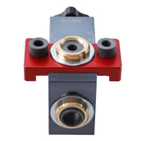 3 In 1 Punching Locator Round Wooden Connectors Open Machine, 3 In 1 Punching Locator