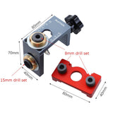 3 In 1 Punching Locator Round Wooden Connectors Open Machine, 3 In 1 Punching Locator