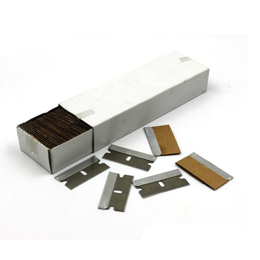 3 PCS Plastic Handle Razor Architectural Glass Remover Blade, Plastic Handle Razor - laboratorydeal