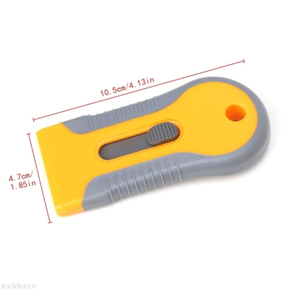 3 PCS Plastic Handle Razor Architectural Glass Remover Blade, Plastic Handle Razor - laboratorydeal