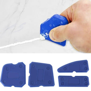 3 Sets 4 In 1 Shovel Rubber Angle Scraper Glass Beautiful Seam Scraper, Angle Scraper - laboratorydeal