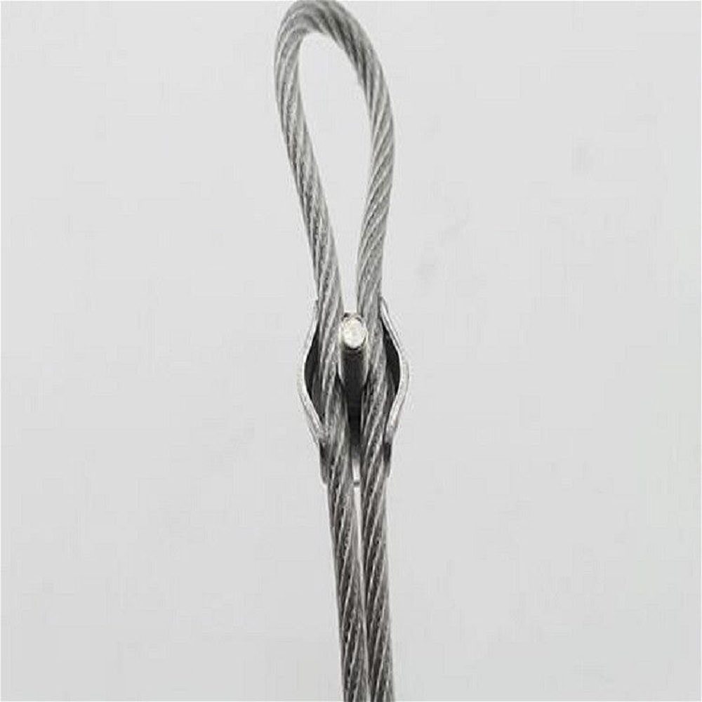 304 Stainless Steel Plate Single Clip Double Clamp Wire Rope Clamp, M2 Double Clip, M3 Double Clip, M4 Double Clip, M5 Double Clip, M6 Double Clip, M8 Double Clip, M10 Double Clip, M2 Single Clip, M10 Single Clip - laboratorydeal