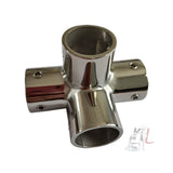 316 Stainless Steel Four-Way Construction Equipment Hardware Accessories, Specification:, 22mm, 25mm