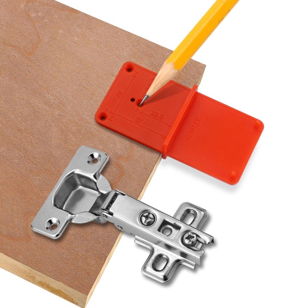 35 / 40mm Hinge Opening Positioner Hinge Template Drilling Positioning Plate, Hinge Opening Positioner - laboratorydeal