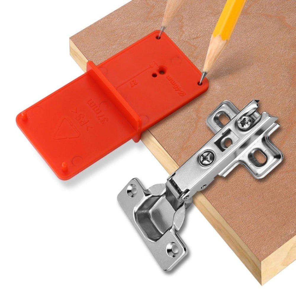35 / 40mm Hinge Opening Positioner Hinge Template Drilling Positioning Plate, Hinge Opening Positioner - laboratorydeal