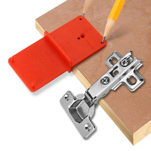 35 / 40mm Hinge Opening Positioner Hinge Template Drilling Positioning Plate, Hinge Opening Positioner - laboratorydeal